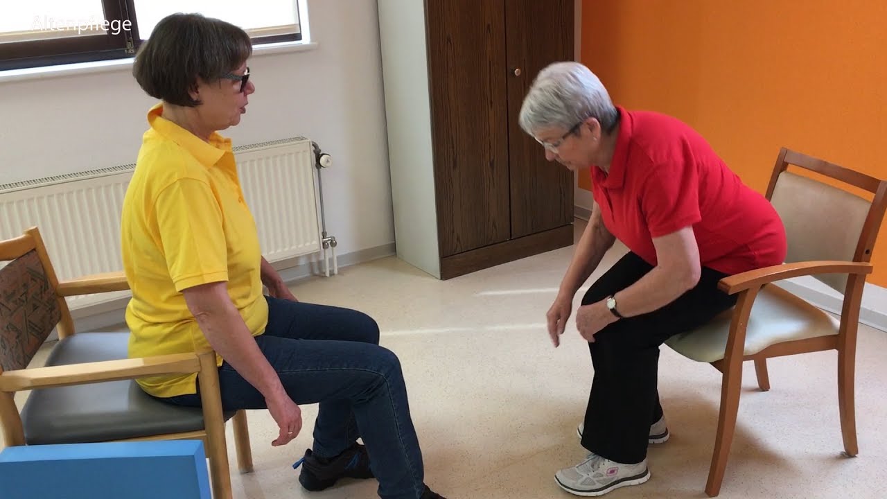 Serie Mobilitätsförderung, Teil 3: Aufstehen und Hinsetzen – dank starker Beine