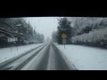 Driving In The Snow Around Baltimore