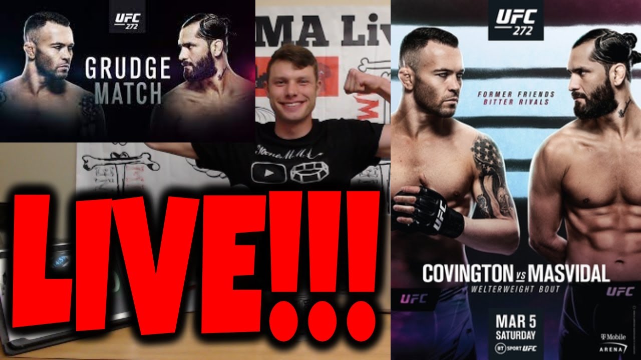 UFC 272 COVINGTON VS MASVIDAL LIVE STREAM PLAY-BY-PLAY