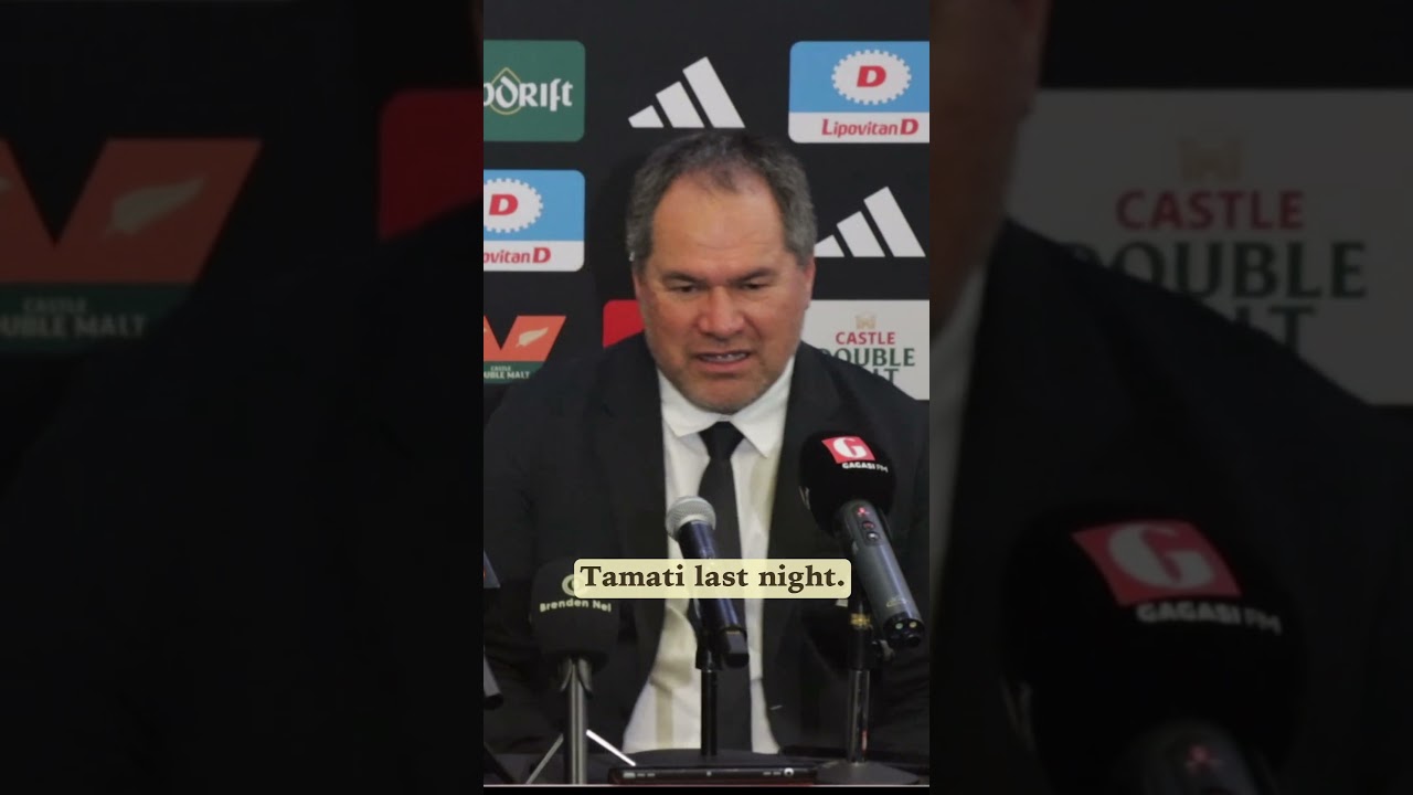 Rennie on Nonu's haka