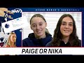 UConn players make a call, Paige Bueckers or Nika Muhl: Who’s a better dresser, dancer, coach? | SNY