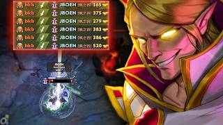 9-Min Meteor Hammer Invoker DELETED Void Spirit Mid Dota 2 Invoker
