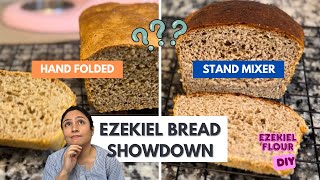 100% Fresh Milled Ezekiel Bread: Hand Folded vs KitchenAid (Which Is Softest?)