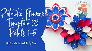 LIVE Patriotic Paper Flower Weekend Template 33