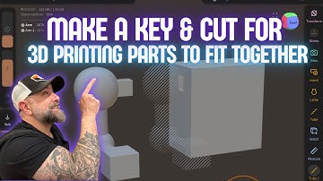 Make a KEY CUT in Nomad Sculpt that ACTUALLY WORKS for 3D Printing!