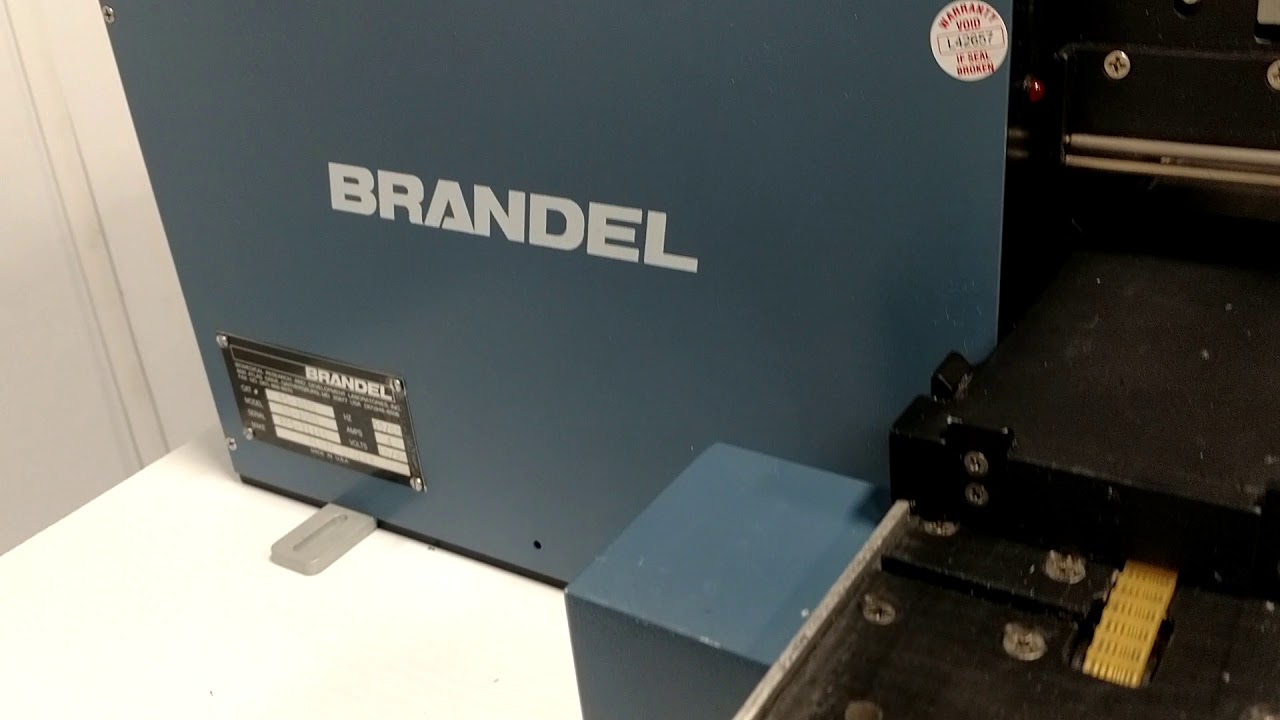 Brandel RS-3000 Microplate Sealer [BOSTONIND] - 15992 - YouTube