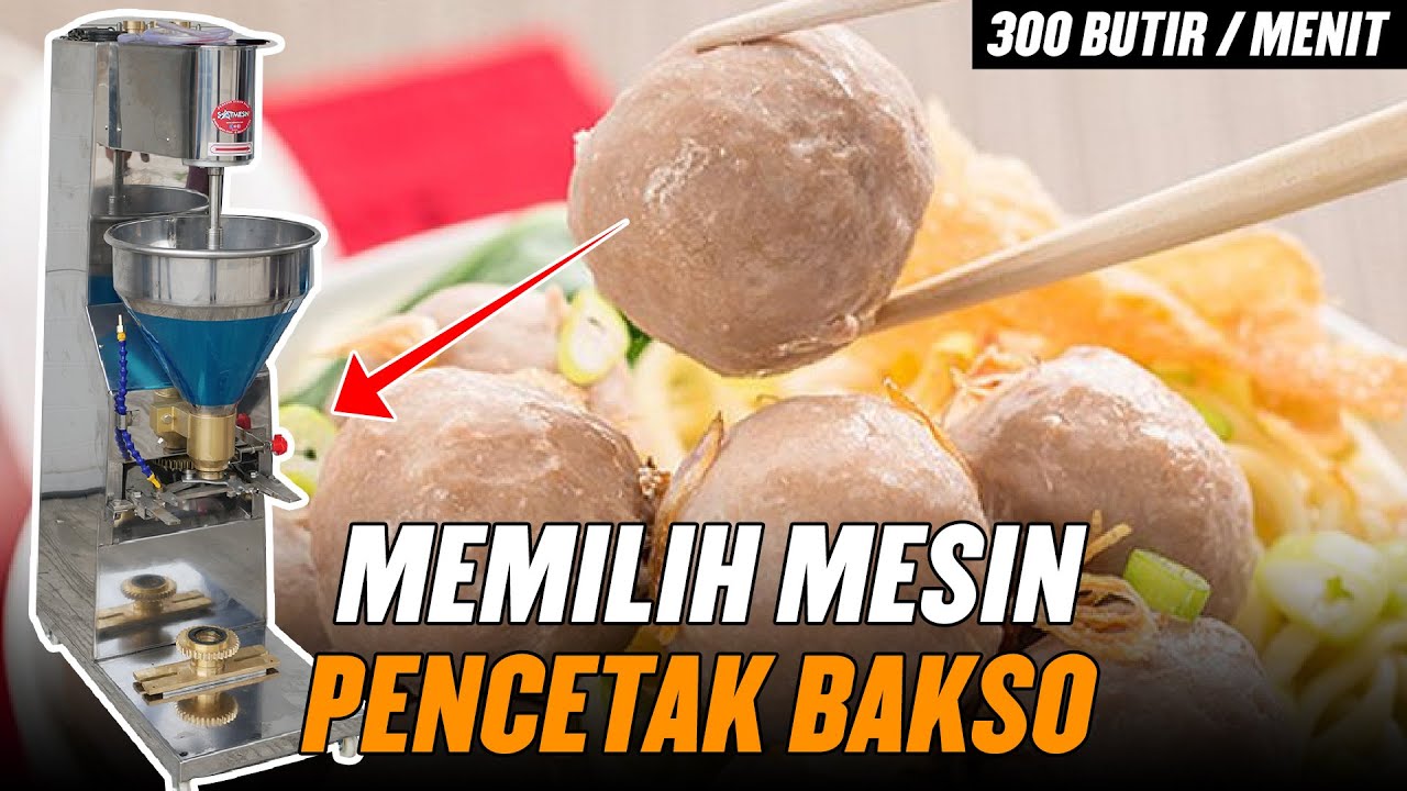 USAHA BAKSO MAKIN LANCAR & TAMBAH CABANG! PRODUKSI PULUHAN RIBU BUTIR DENGAN WAKTU SINGKAT |MBM R280