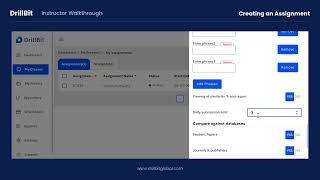 DrillBit Instructor Walkthrough | Classes, Assignments, Plagiarism, AI & Grammar Reports