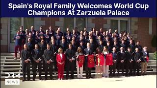 WATCH: Spain's Royal Family Welcomes World Cup Champions at Zarzuela Palace | AD15