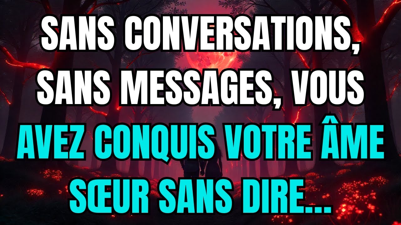 Les anges disent que Sans conversations, sans messages, vous avez conquis votre âme sœur sans dire…