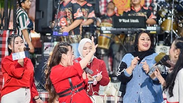 TEH ITA &BUNDA BOS JAMUR NYAWER AYU RUSDY - DHEA GEMOI - RENITA - BULAN | RUSDY OYAG PERCUSSION LIVE