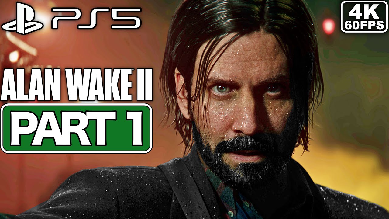ALAN WAKE 2 Gameplay Walkthrough Part 1 [PS5 4K 60FPS] - No Commentary
