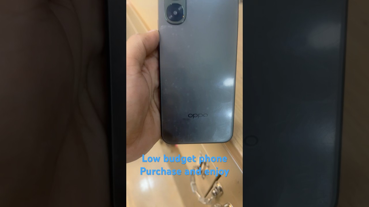 New model oppo A6x low budget phone