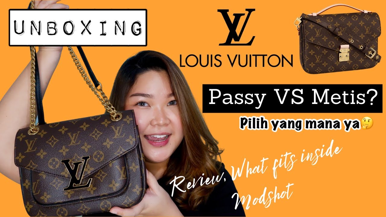 Louis Vuitton PASSY or POCHETTE METIS?🤔 2021 LV bag Unboxing
