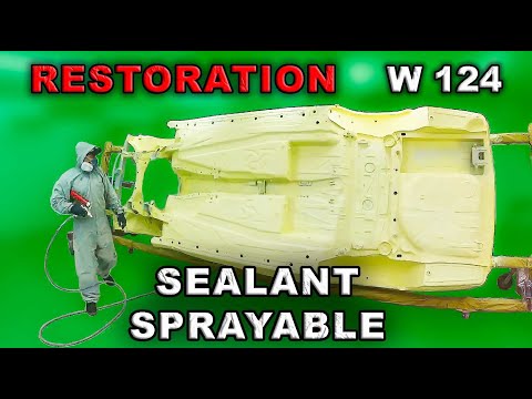 Restoration Mercedes-Benz w124 (#31) SEALANT SPRAYABLE