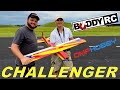 OMP / BUDDY RC 49" Wingspan CHALLENGER 3s at LARKS By: RCINFORMER