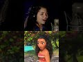 Moana Side By Side Live Action 