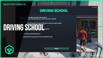 Simple Driving School inspired by NoPixel 4.0 UI for QB Core for Free | FiveM | GG STORE