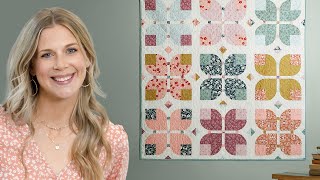 How to Make a Garden Dreams Quilt - Free Quilting Tutorial