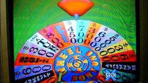 Wheel of Fortune 2nd Edition Playstation Run Game 28 Part 2