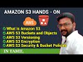 7.Amazon S3 - AWS - introduction to amazon s3 | Hands-on | Tamil