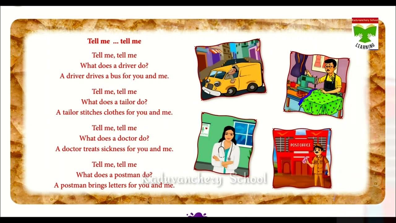 Tell me tell me song ennum ezhuthum english term 3 youtube