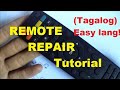 TV/DVD REMOTE/Paano mag Repair?