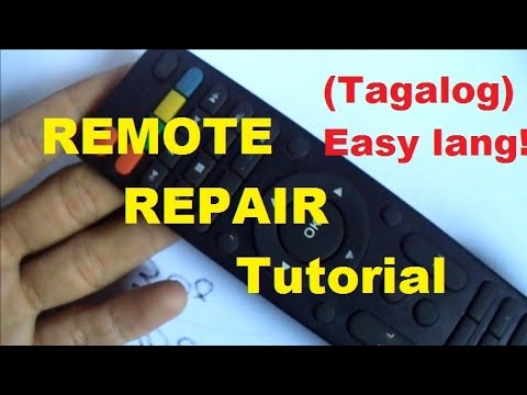 Video: Pag-aayos Ng Mga Remote Sa TV: Bakit Hindi Gagana Ang Mga Pindutan? Paano I-disassemble At Ayusin Ang Remote Control Sa Bahay?