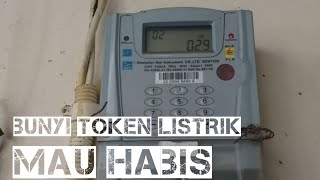 Bunyi token listrik habis