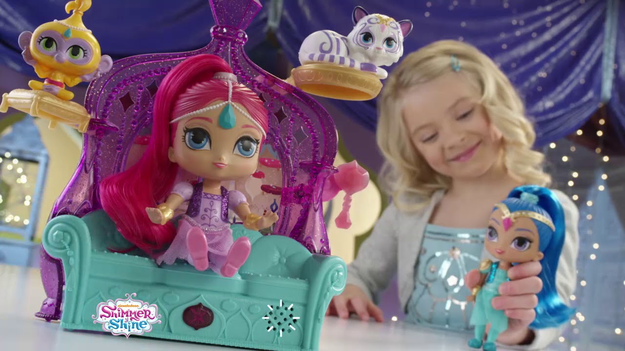 Shimmer y Shine y su Trono Sorpresas Mágicas. ¡Descubre el mundo Teenie