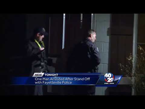 Man Arrested after Standoff - YouTube