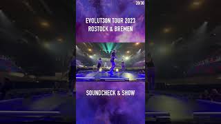 DJ BoBo - EVOLUT30N TOUR 2023 - ROSTOCK &amp; BREMEN - SOUNDCHECK &amp; SHOW 20/30 #shorts