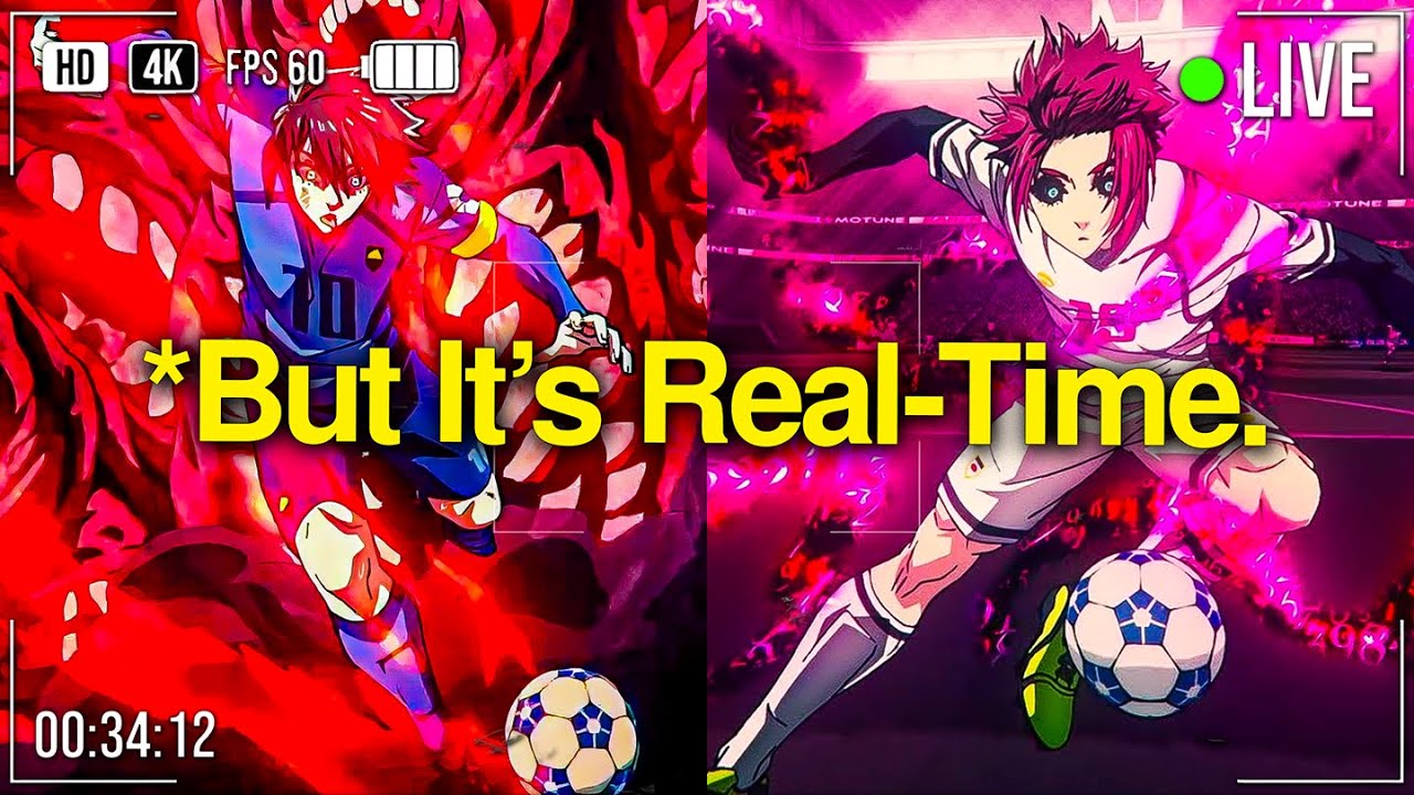 Rin vs U20s, The Final 2 Minutes 🔥⚽ | Phonk [Blue Lock Edit/AMV]!