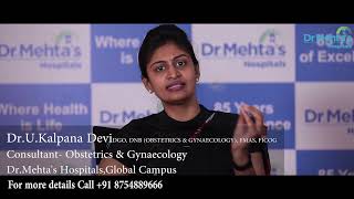 Menopause: What happens during menopause | Dr. Kalpana Devi | Dr. Mehta’s Hospitals | Chennai