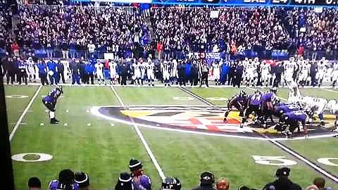 Ray Lewis's Final Play at Home (ONE LAST DANCE)
