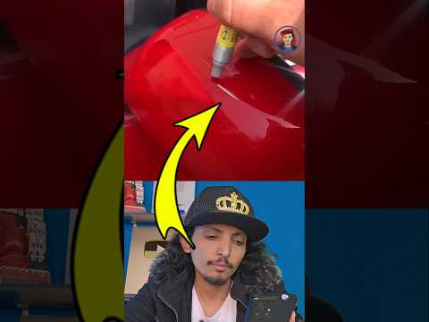 لأول مرة تجربه قلم ازالة الخدوش من السيارة