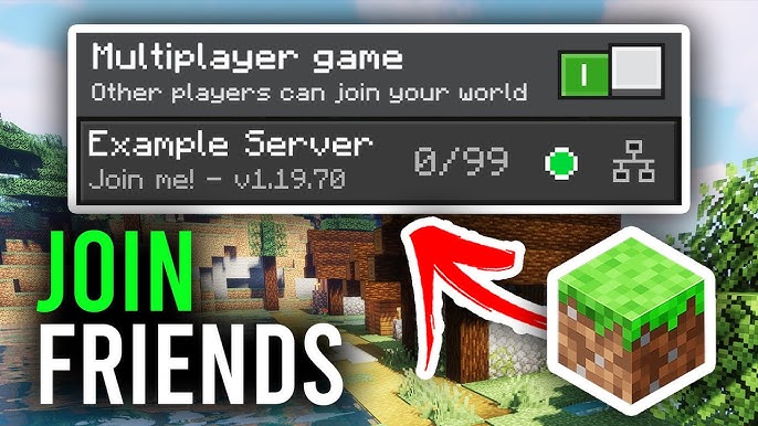 Como jogar no modo multiplayer no Minecraft no Android e iOS