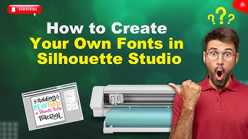 How to Create Your Own written Fonts in Silhouette Studio #howto #create #font #silhouettestudio