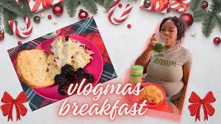 🎄Let’s Kick Vlogmas off with breakfast!🎄#vlogmas2023 #christmas #positivevibes