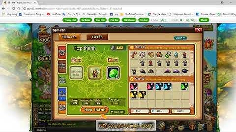 Gun321.com | ChủLòTôn Hướng Dẫn Hợp Thành (Gunny Cường Hóa Hên Xui - Hồi Ức)