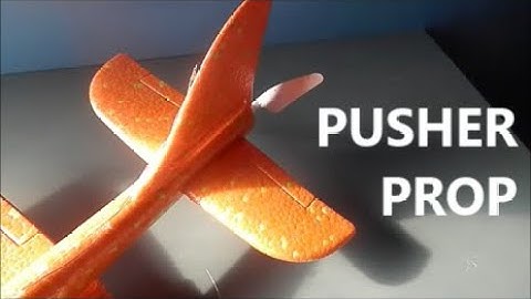 Why pusher prop box-wing DRONE is the much more efficient in comparison on the tractor prop ?
