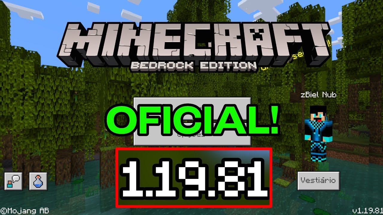 Minecraft: Bedrock Edition recebe versão 1.19.11 com correções