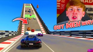 36 MINUTES OF ANGRY GINGE GTA RACING (STREAM HIGHLIGHTS)