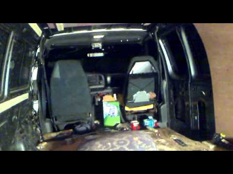 Insulating Walls Of Van And Wood Paneling Insulating Walls Of Van And Wood Paneling