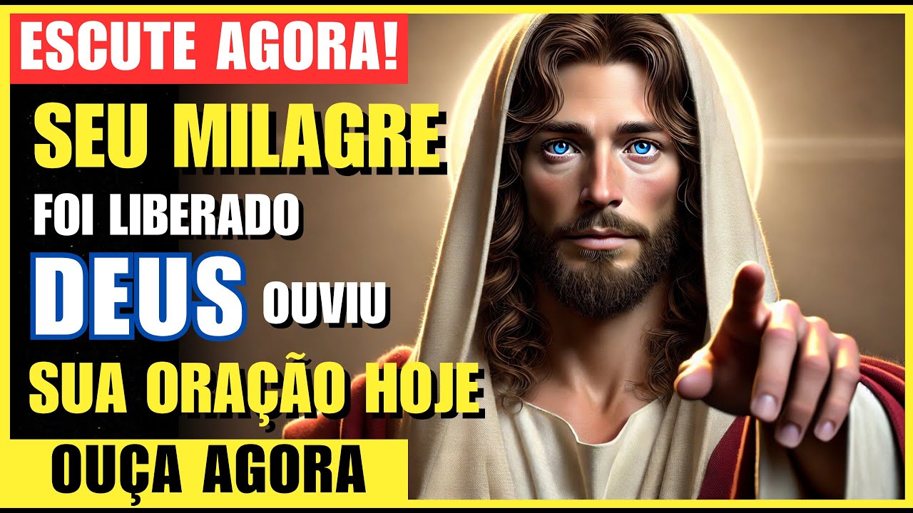 ATENÇÃO! SEU MILAGRE FOI LIBERADO AGORA, ESCUTE ISSO!