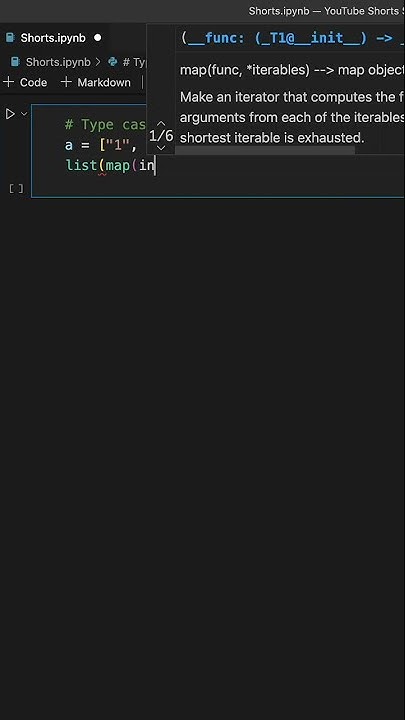 Type casting elements in a list || Powerful One Liner Python codes - 1 ...