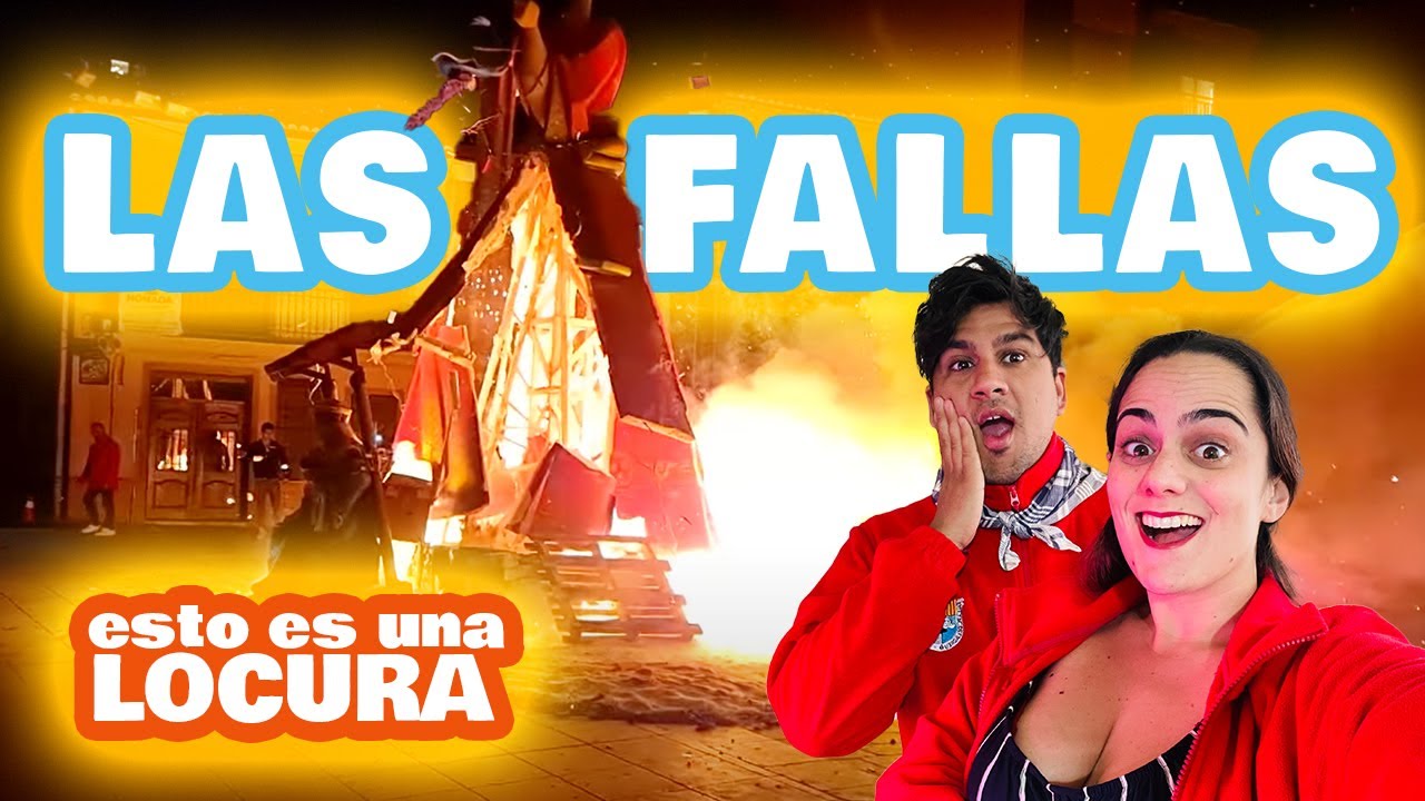 🔥 Esta FIESTA ES INCREÍBLE 🔥 Las FALLAS de Valencia así son - EXPLICACIÓN DÍA A DÍA