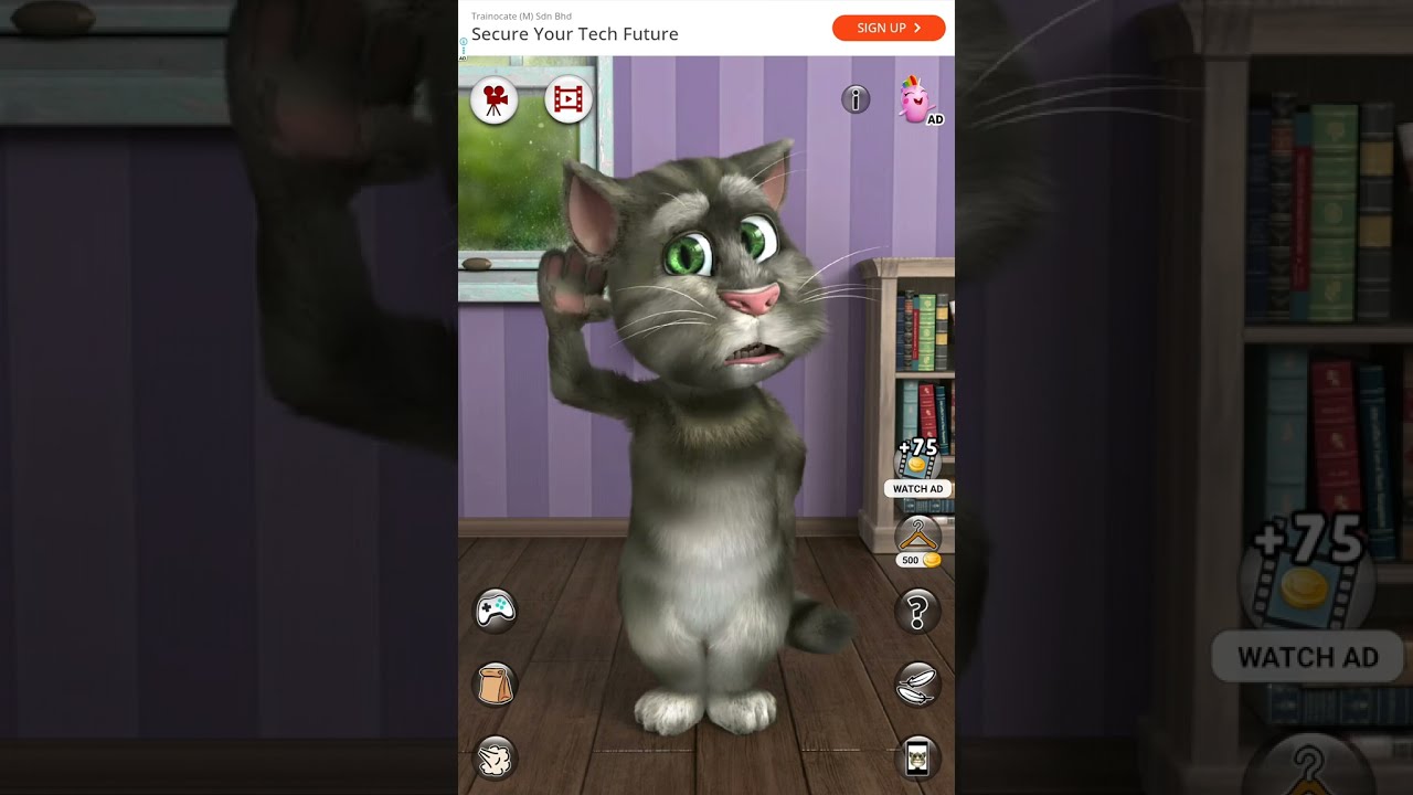 i just playing my tom old