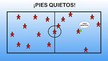 ¿Cómo es el juego de pies quietos?