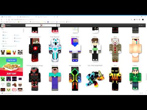 ice enderman Minecraft skin